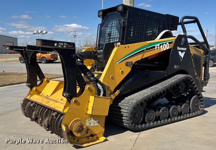 2016 Vermeer FT100 forestry mulcher - EQ1186