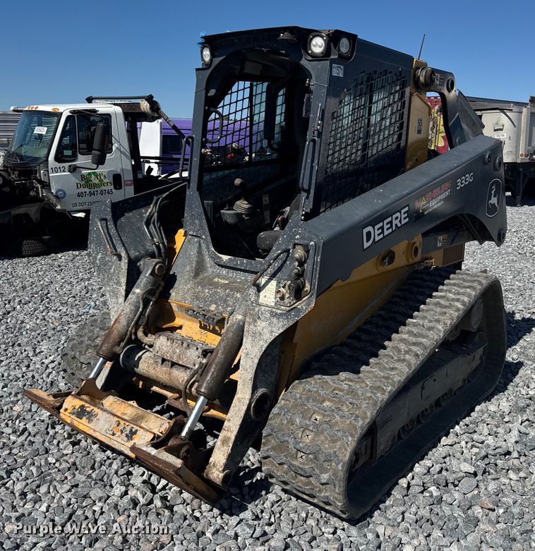 2020 John Deere 333G tracked skid steer loader - YA0347