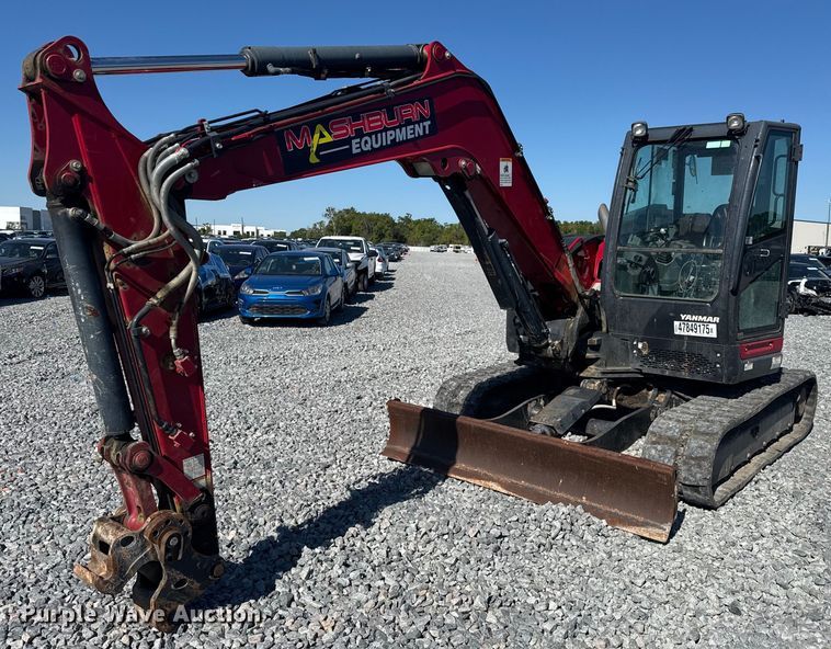 2020 Yanmar VIO80-1A mini excavator - YA0349