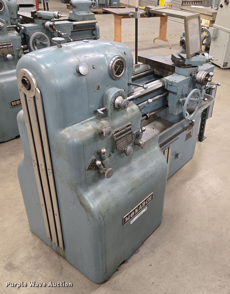 1953 Monarch lathe - EN3528