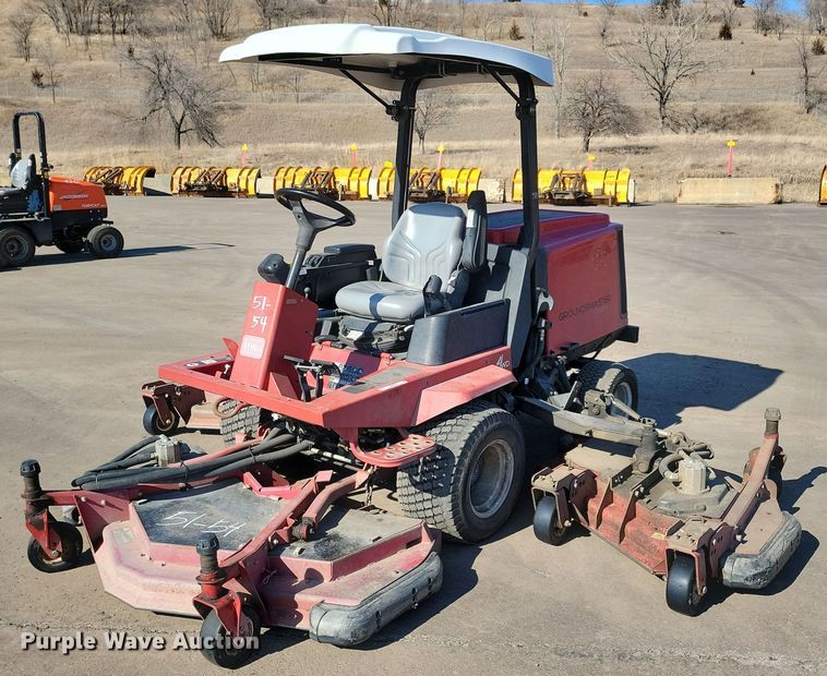2013 Toro Groundsmaster 4000D lawn mower - NB9920