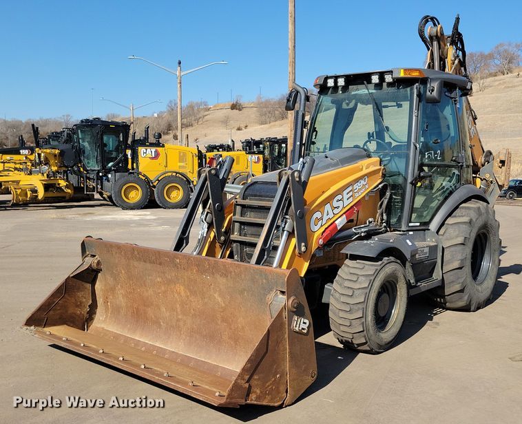 2018 Case 590 Super N backhoe - NB9937