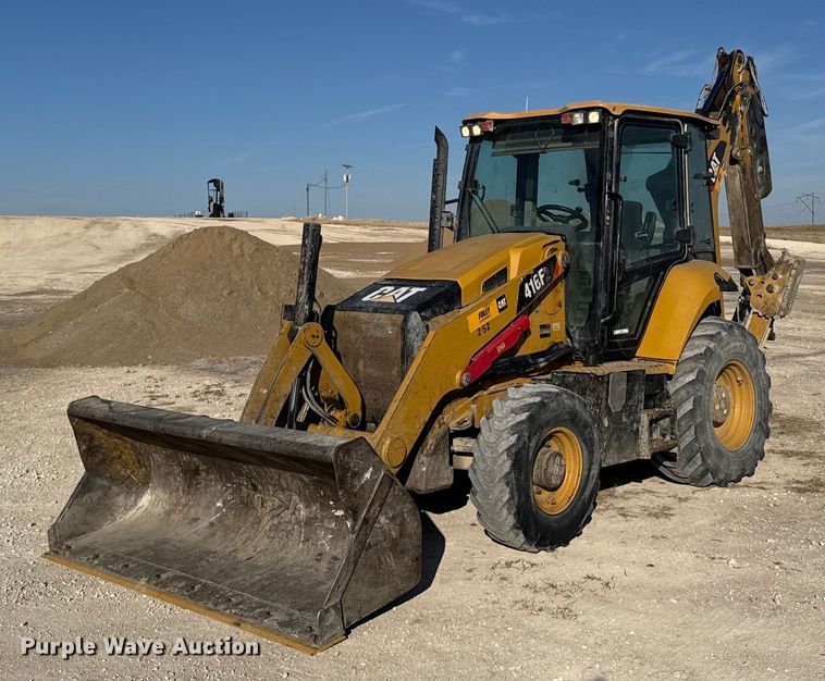 2015 Caterpillar 416F2 backhoe - NN9707