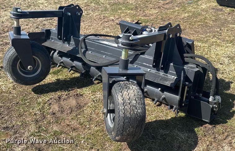2024 LandHonor PR-12-72W skid steer power rake - DO0684