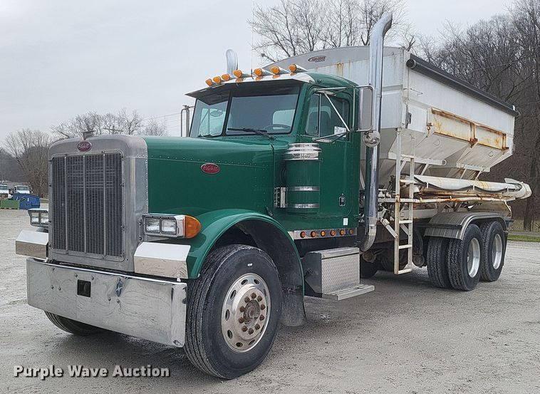1989 Peterbilt 379 glider kit fertilizer delivery truck - DQ3865
