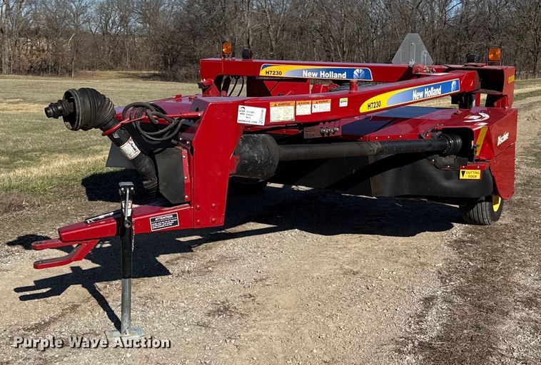 2012 New Holland H7230 disc mower - ED4080