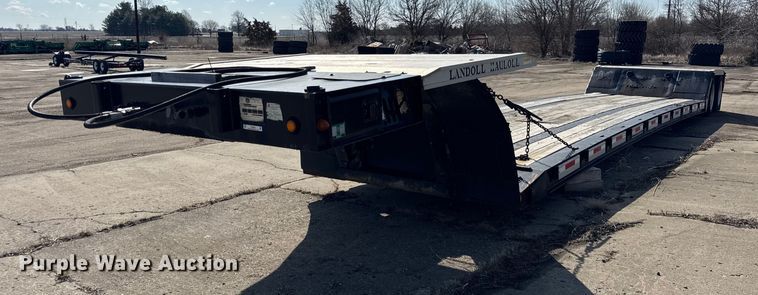 2007 Landoll lowboy equipment trailer - DH9893