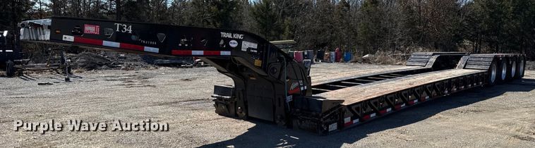 2021 Trail King TK110HDG lowboy equipment trailer - DS3636