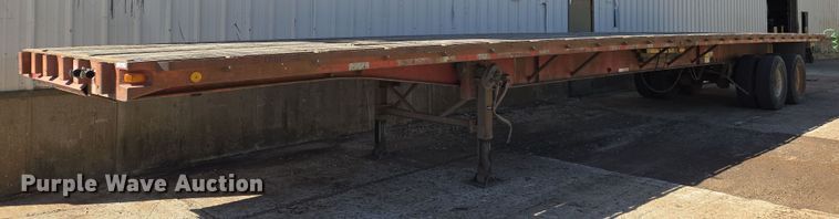 1995 Trailmobile flatbed trailer - EN8751