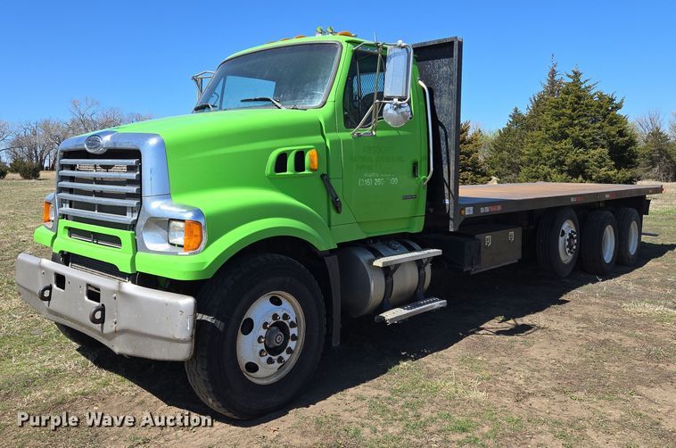 2008 Sterling L-Line flatbed truck - EN8818