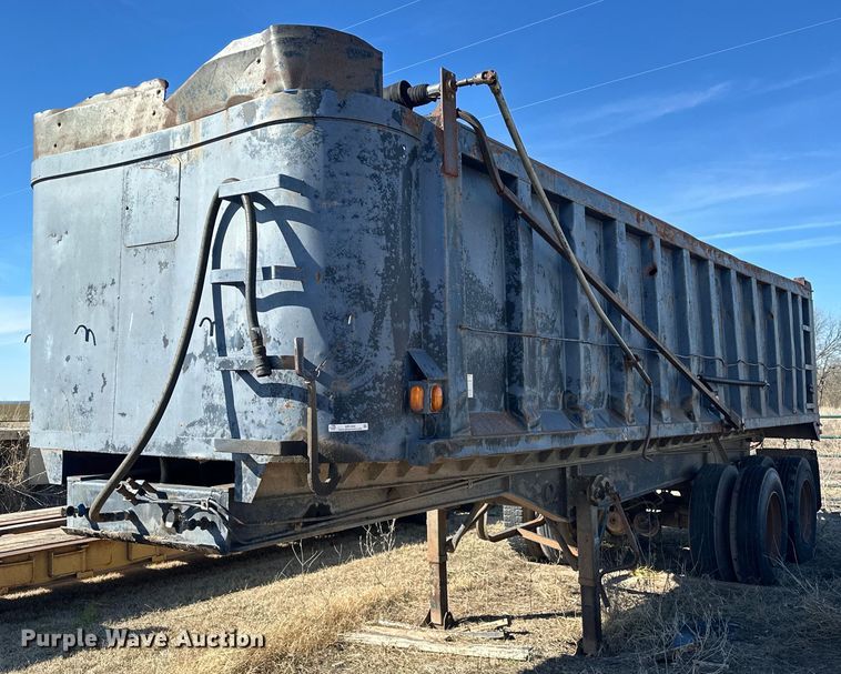 1987 Dorsey 26-DST end dump trailer - ER1060
