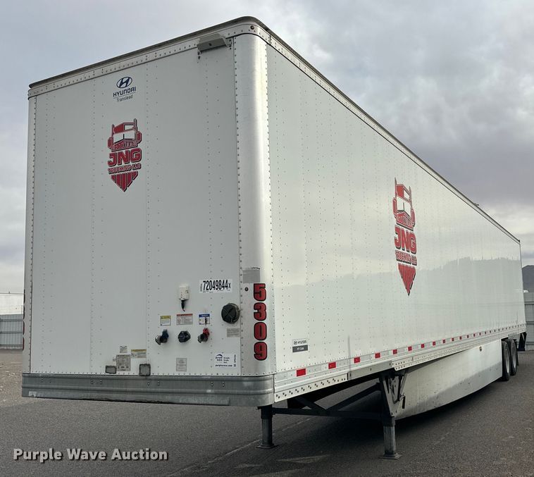 2023 Hyundai Translead dry van trailer - YA0011