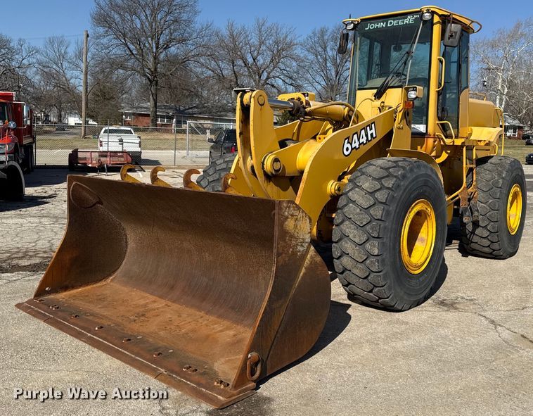 2002 John Deere 644H wheel loader - ED4032