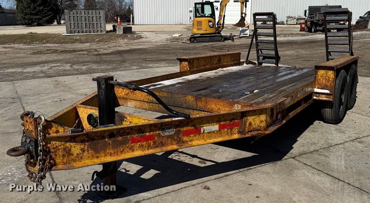 1996 Belshe T1 equipment trailer - DH9880