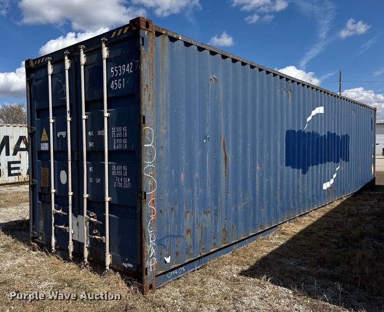 2007 CIVET shipping container - DU3423