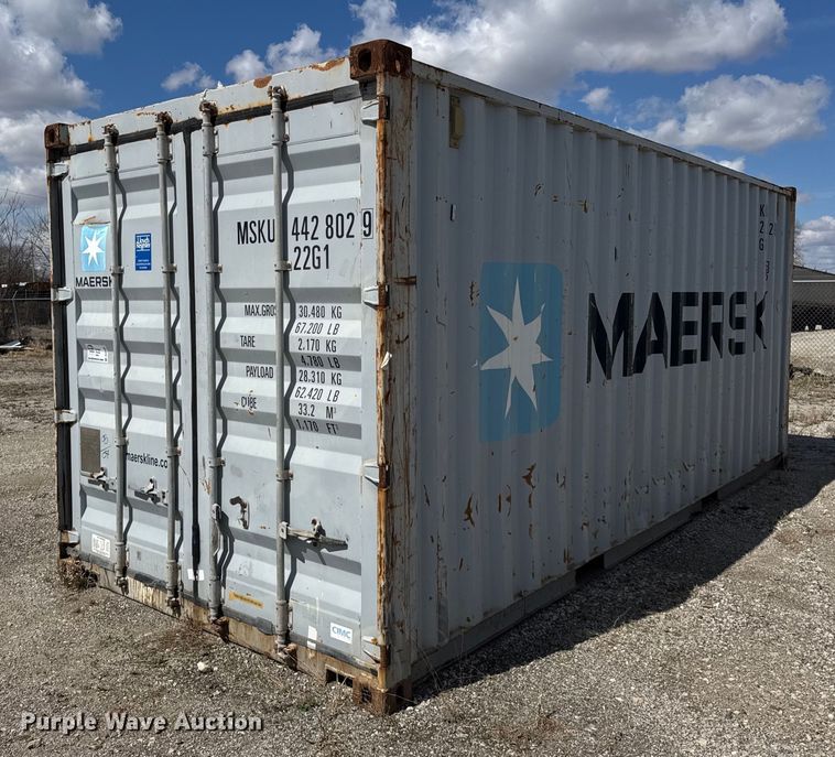 2007 CIMC shipping container - DU3424