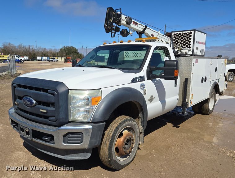 2015 Ford F550 Super Duty XL utility / service truck - DV1284