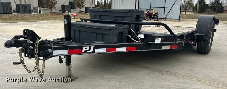 2018 PJ Trailers tilt deck utility trailer - DW5109