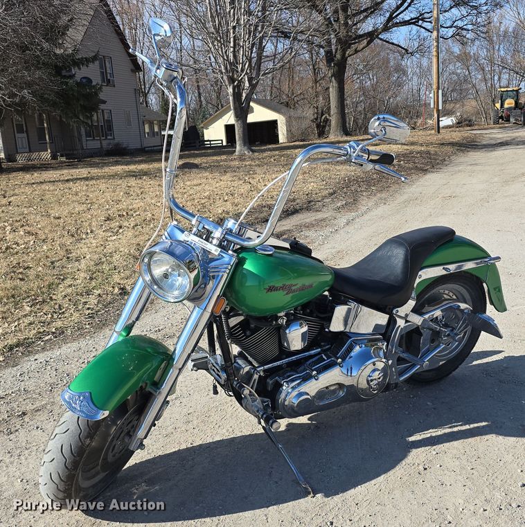 1998 Harley Davidson Fat Boy motorcycle - EH8707