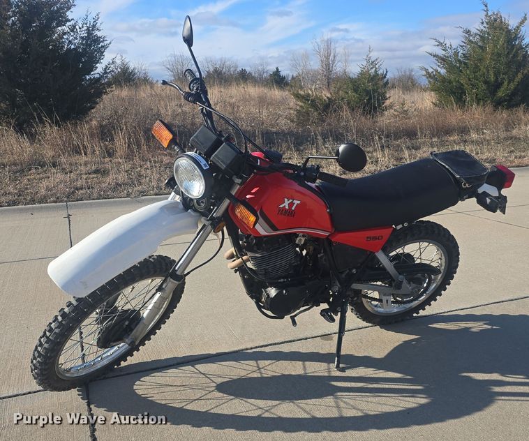 1982 Yamaha XT550 motorcycle - EK5051