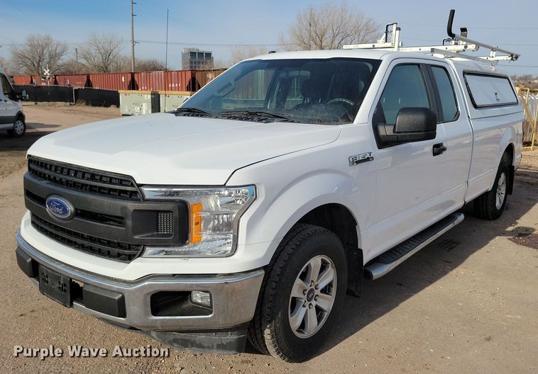 2018 Ford F150 SuperCab pickup truck - NB9950