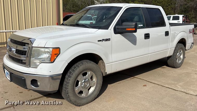2013 Ford F150 XLT SuperCrew pickup truck - OB9509
