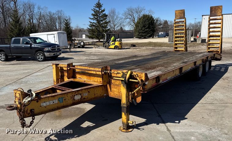 2008 Belshe  DT255 equipment trailer - OG9823