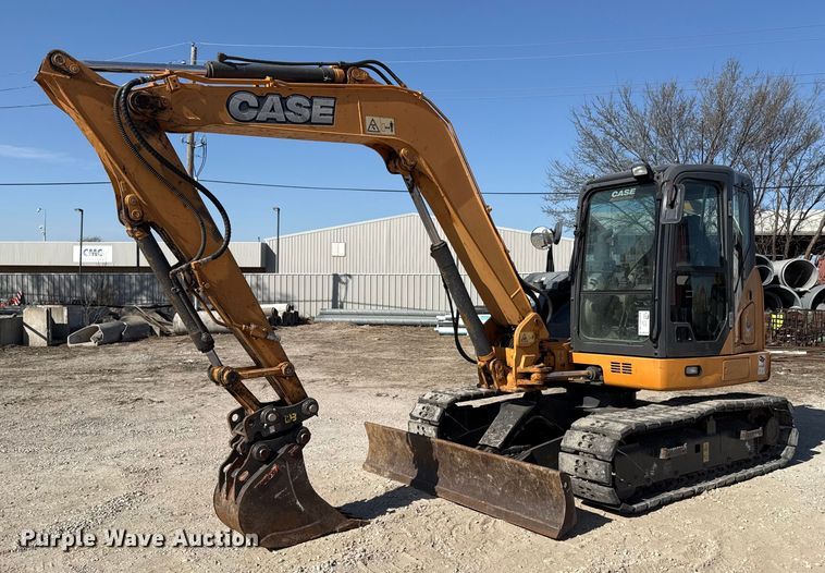 2016 Case CX80C mini excavator - DM5618