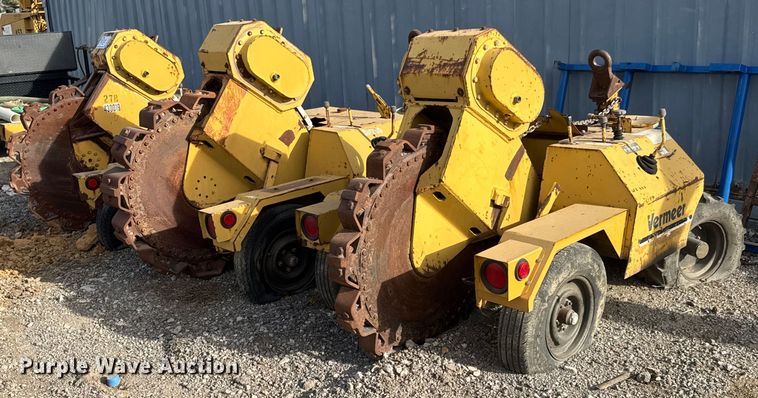 (4)  Vermeer TC4 trench compactors - DM5645