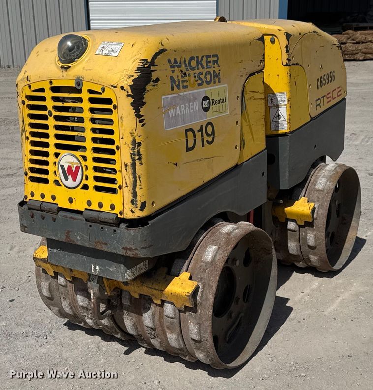 2014 Wacker Neuson RTSC2 trench compactor - DM5647