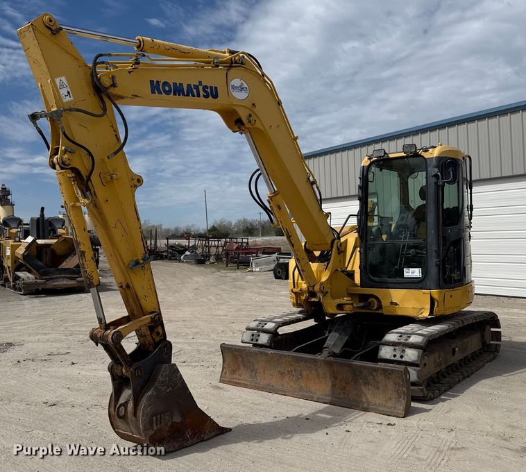 2012 Komatsu PC88MR-8 mini excavator - DM5662