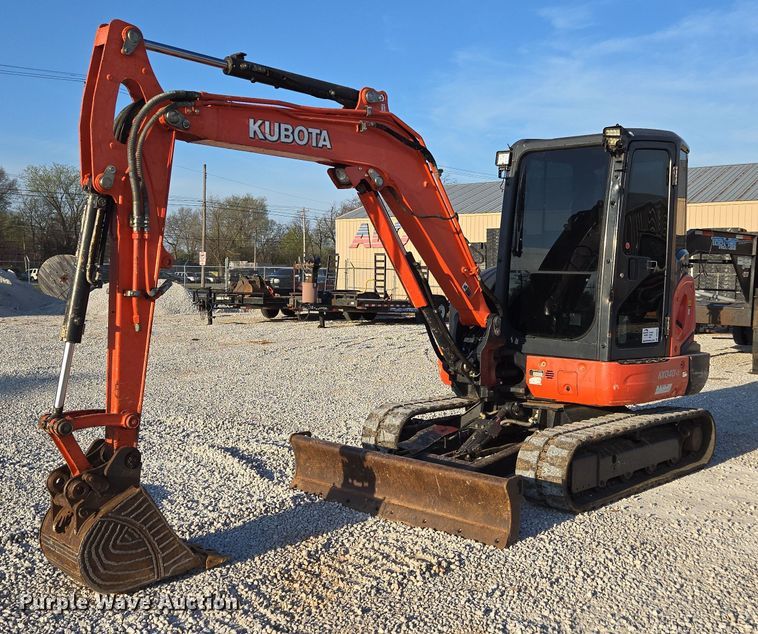2015 Kubota KX040-4 mini excavator - DP6250