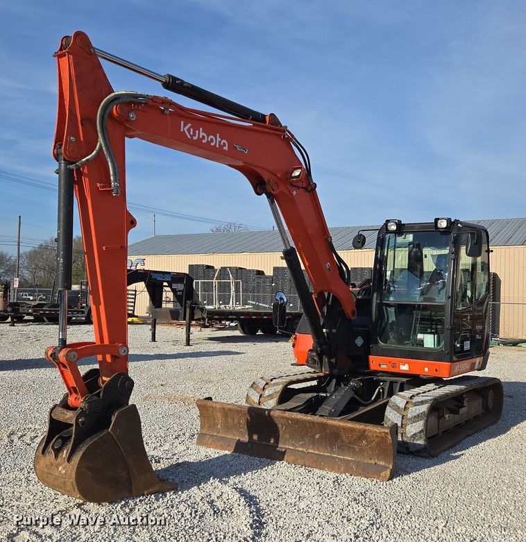 2020 Kubota KX080-4S2 mini excavator - DP6251