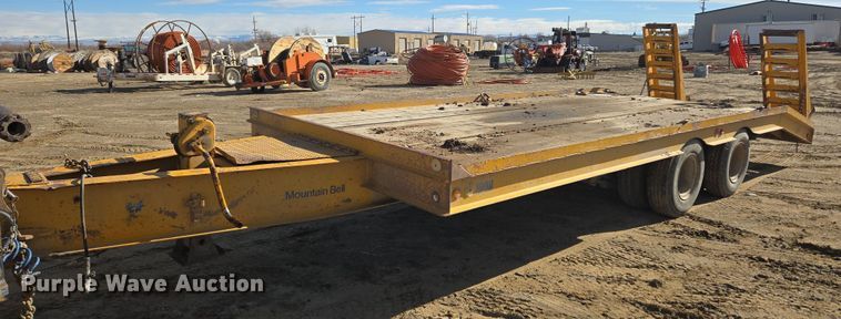 1984 Butler equipment trailer - DT7070