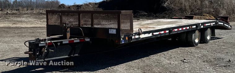 2010 Towmaster T40 equipment trailer - DV0727