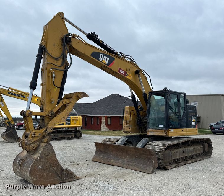 2017 Caterpillar 335F LCR excavator - DV1863