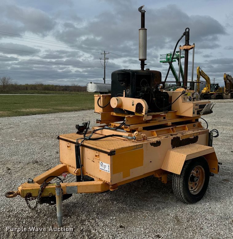 Acker PT-22 core drill trailer - DV1867