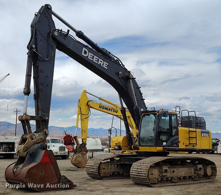 2018 John Deere 470G LC excavator - DV6729