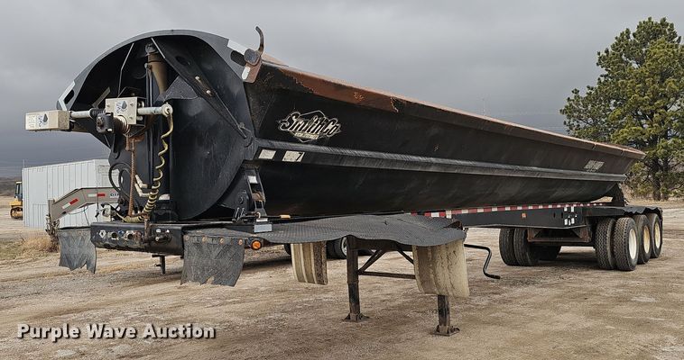 2008 SmithCo S3-44-36 side dump trailer - DW3184