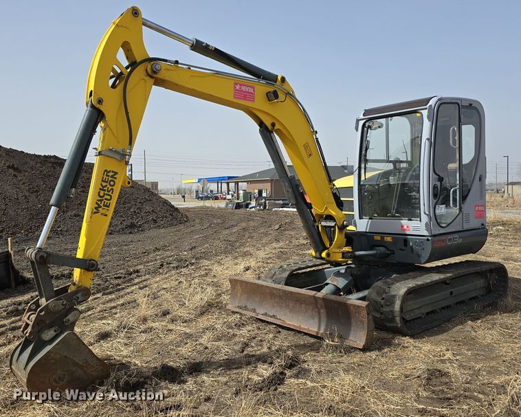 2014 Wacker Neuson 6003 mini excavator - DW3227
