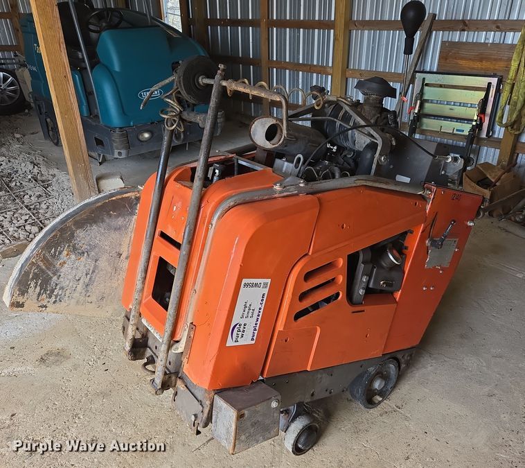 2012 Husqvarna FS4800D Concrete Saw - DW8566