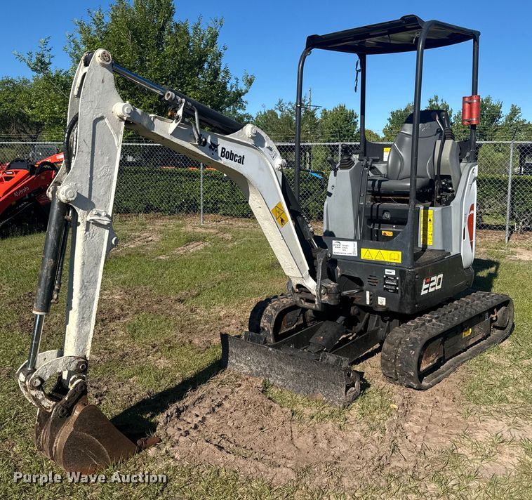 2021 Bobcat E20 mini excavator - EC3507