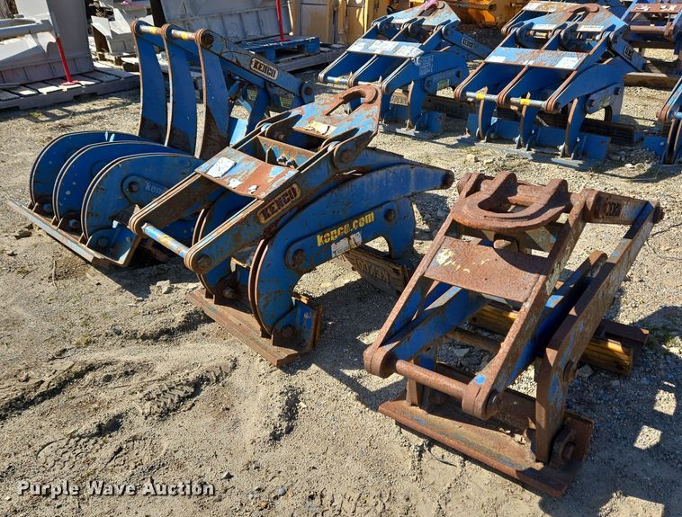 (3) Kenco barrier clamps - EC4096