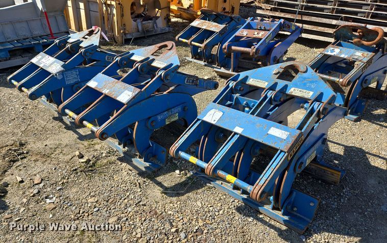 (3) Kenco KL12000 barrier clamps - EC4097