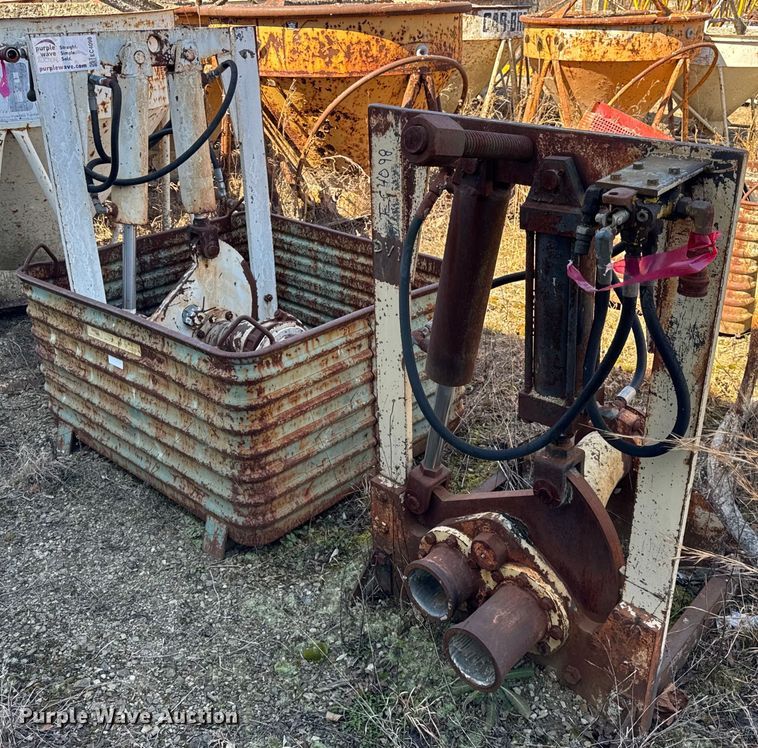 (2) Construction Forms Inc V50HYD concrete pump switches - EC4098