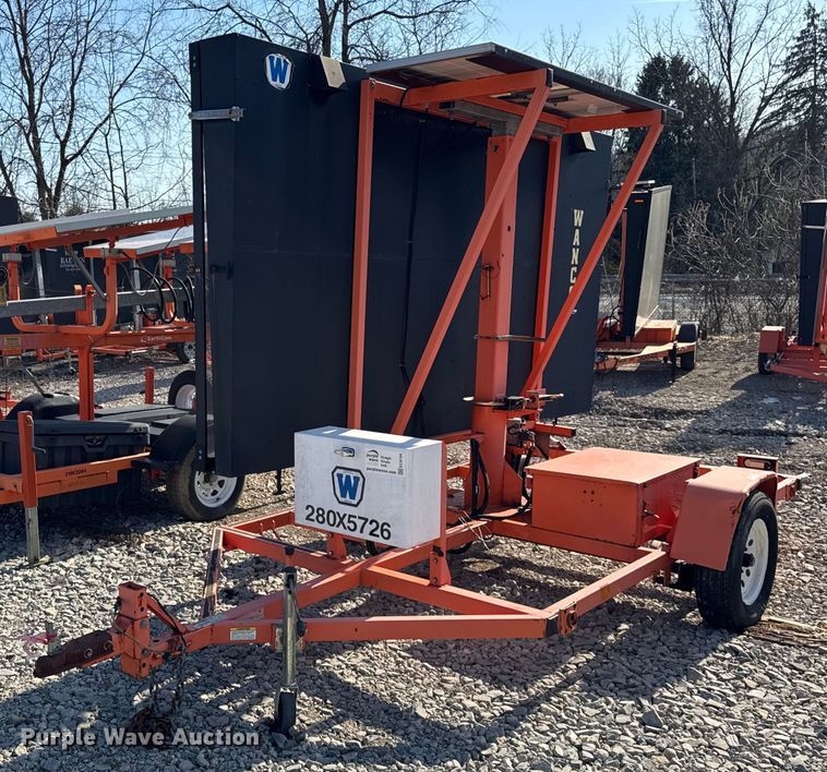 2014 Wanco WTLMB message board trailer - EC4104