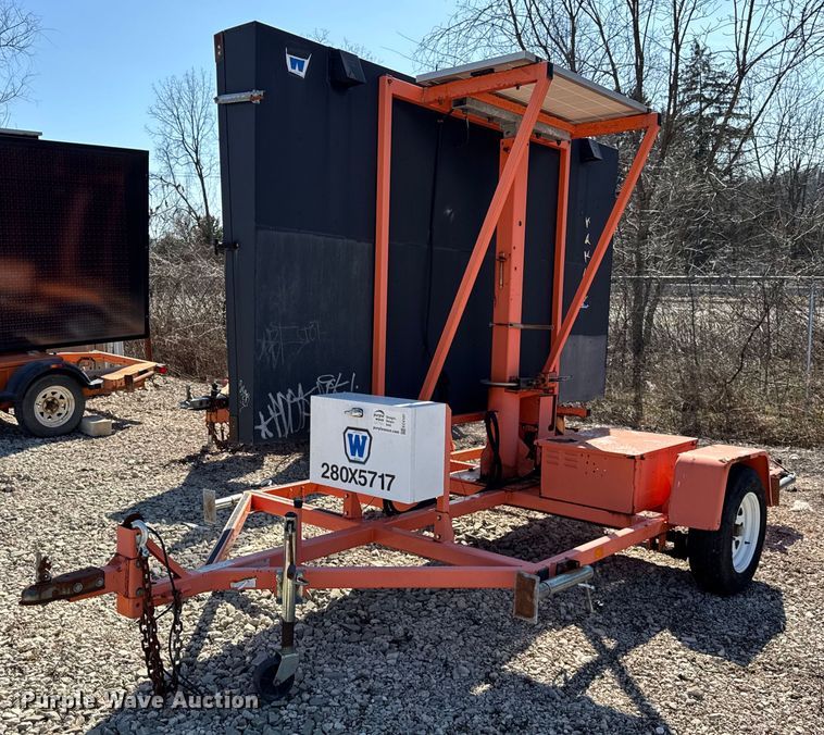 2012 Wanco WTLMB message board trailer - EC4107