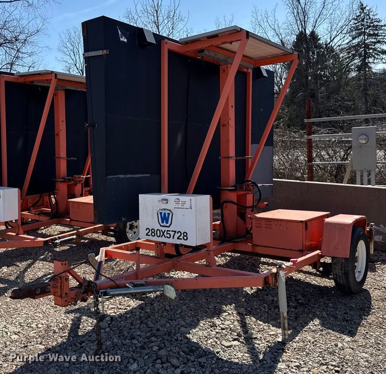 2012 Wanco WTLMB message board trailer - EC4108