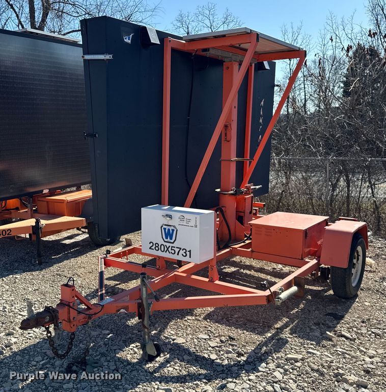 2012 Wanco WTLMB message board trailer - EC4110