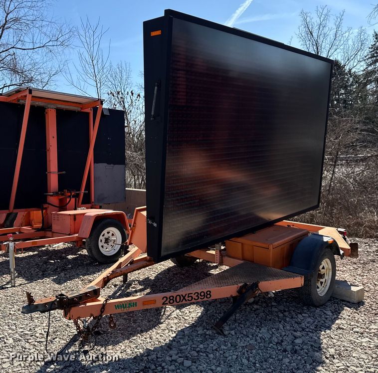 2012 Ver-Mac PCMS 1500 message board trailer - EC4111